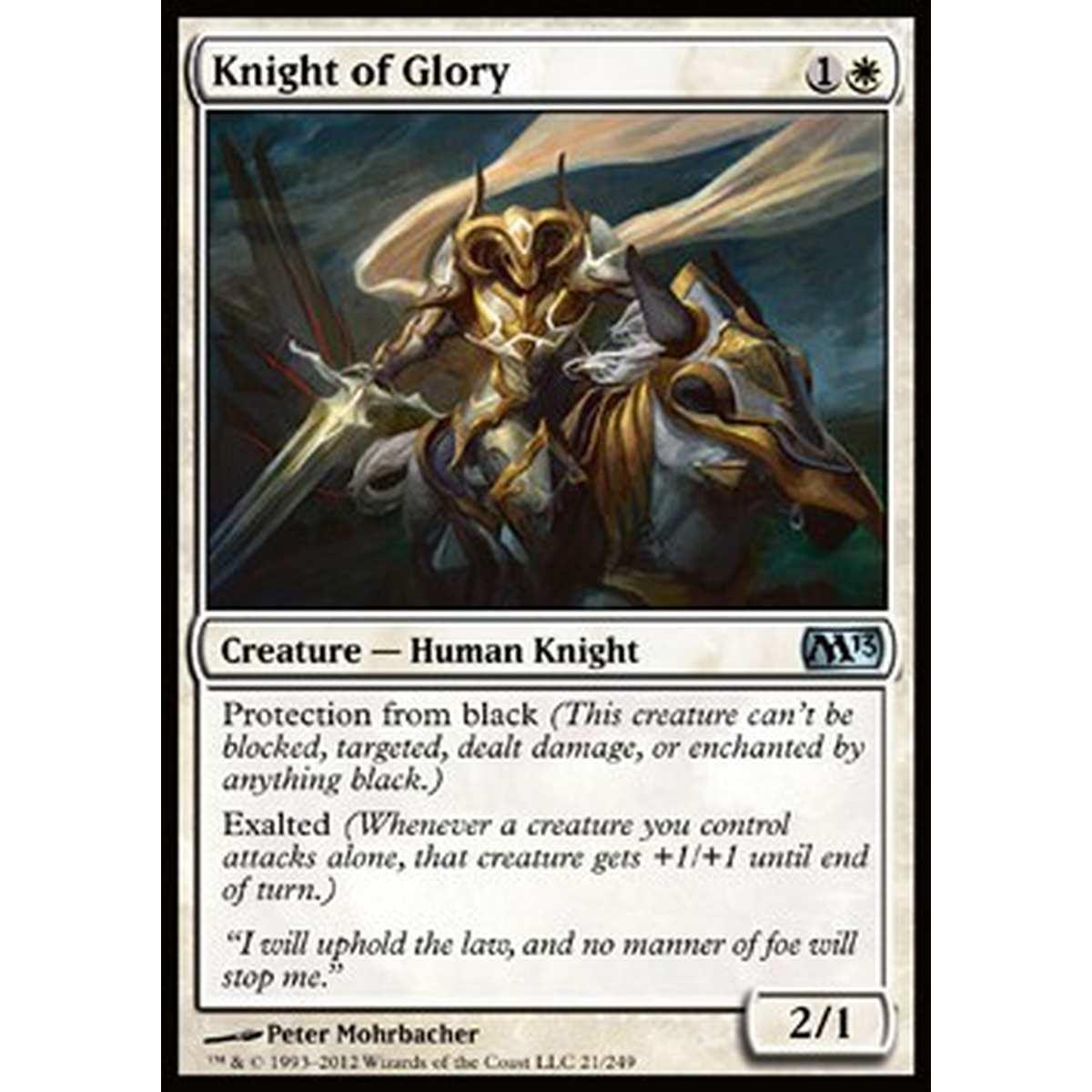 Knight of Glory - Cavaliere della Gloria - [M13] [NM]