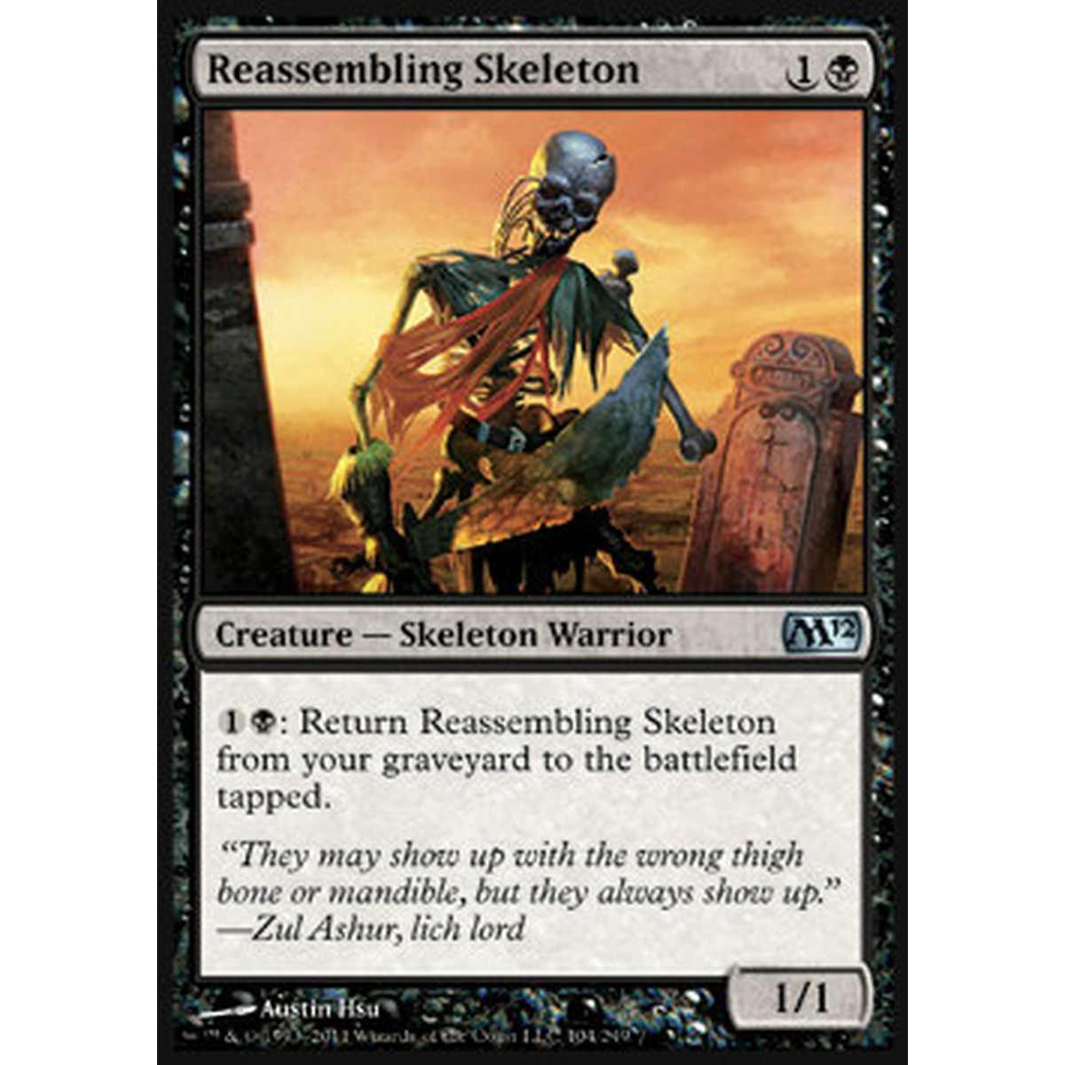 Reassembling Skeleton - Scheletro Riassemblato - [M12] [NM]