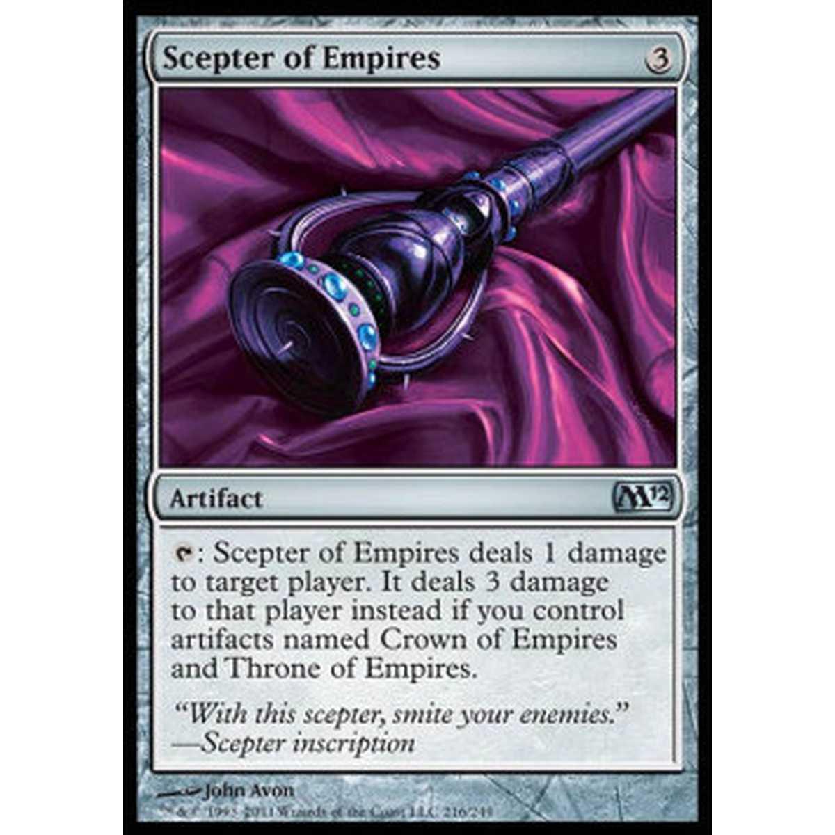 Scepter of Empires - Scettro degli Imperi - [M12] [NM]