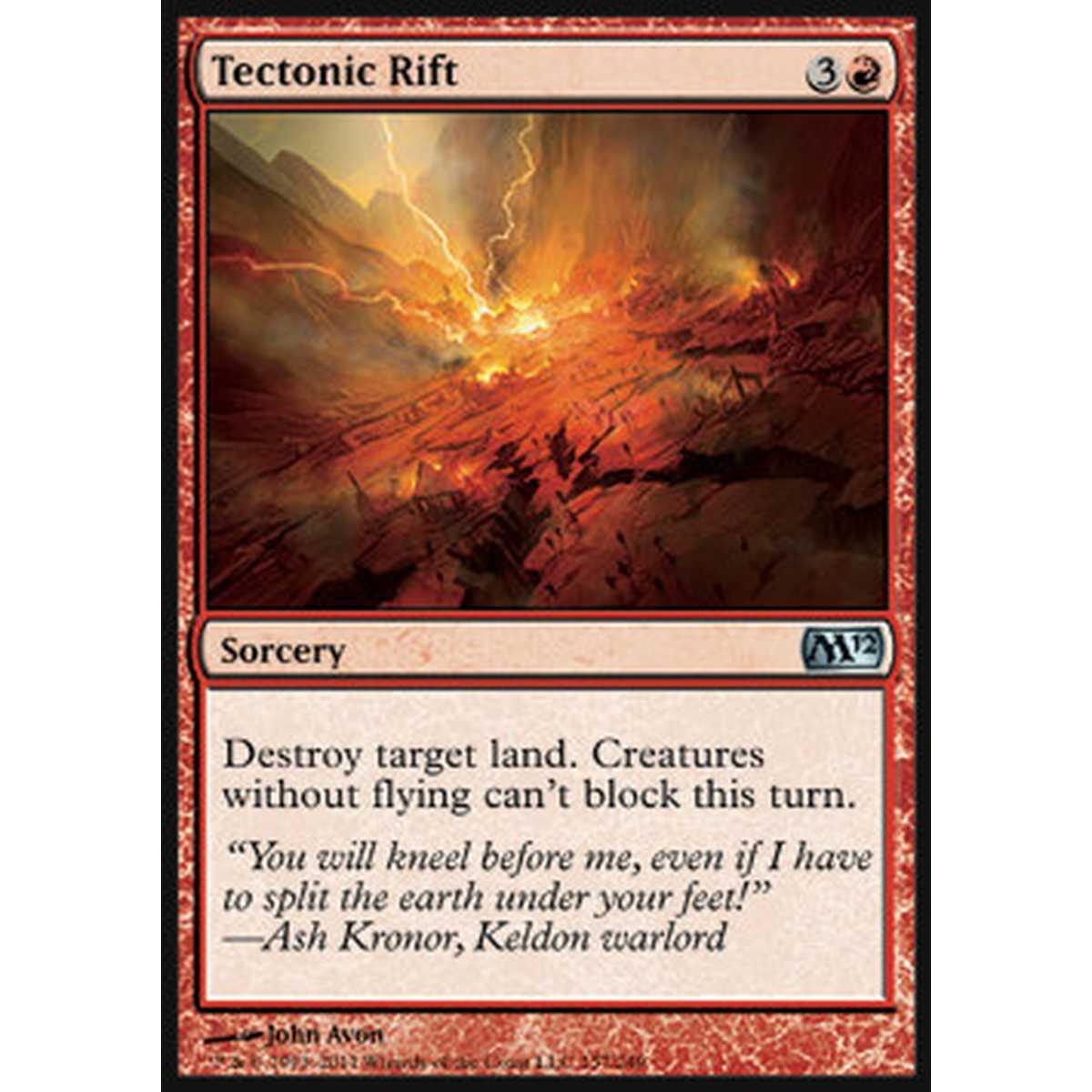 Tectonic Rift - Fossa Tettonica - [M12] [NM]
