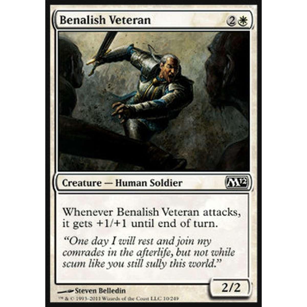 Benalish Veteran - Veterano di Benalia - [M12] [NM] [Foil]