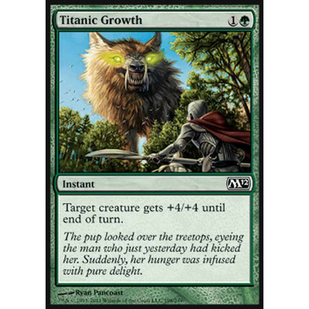 Titanic Growth - Crescita Titanica - [M12] [NM] [Foil]