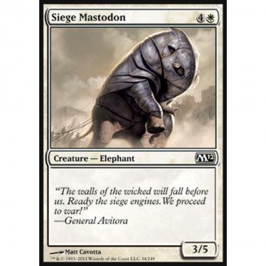 Siege Mastodon - Mastodonte da Assedio - [M12] [NM] [Foil]
