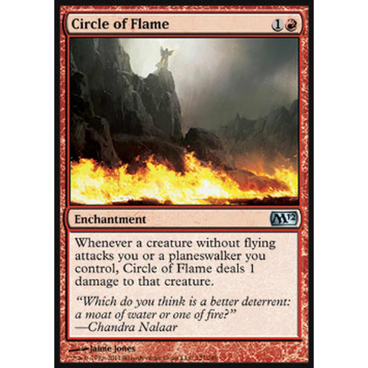 Circle of Flame - Cerchio di Fiamme - [M12] [NM] [Foil]