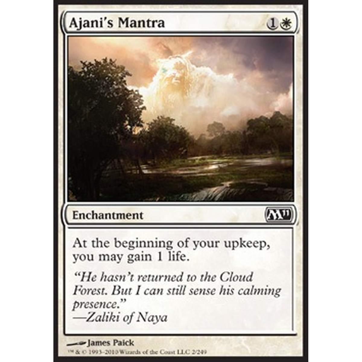 Ajani's Mantra - Mantra di Ajani - [M11] [NM]