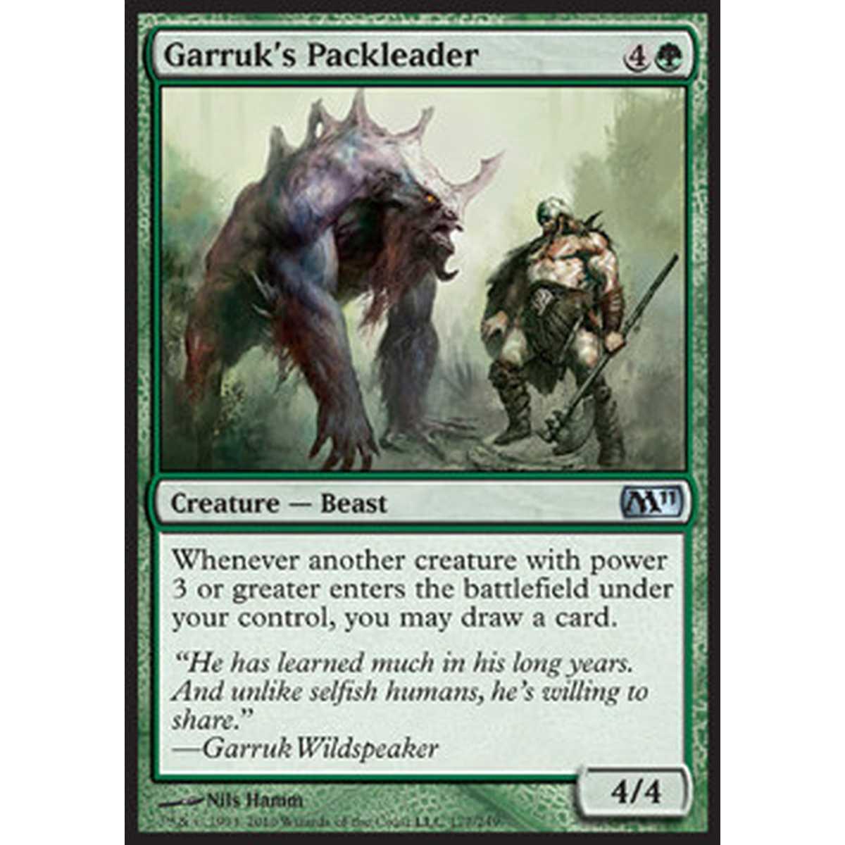 Garruk's Packleader - Capobranco di Garruk - [M11] [NM]