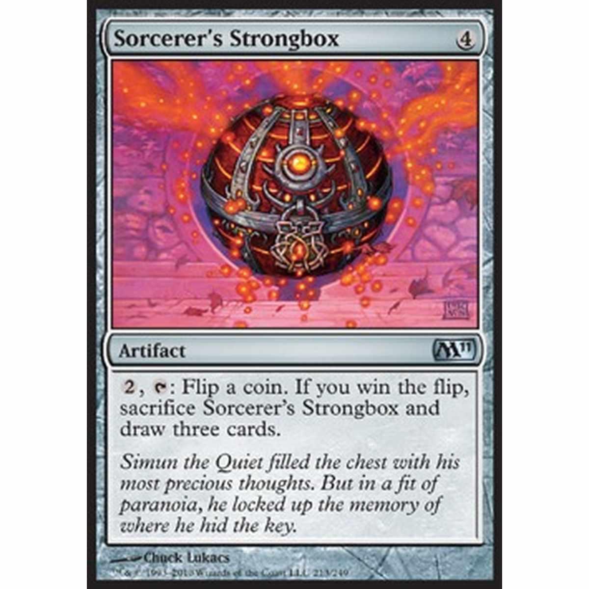 Sorcerer's Strongbox - Forziere dello Stregone - [M11] [NM]