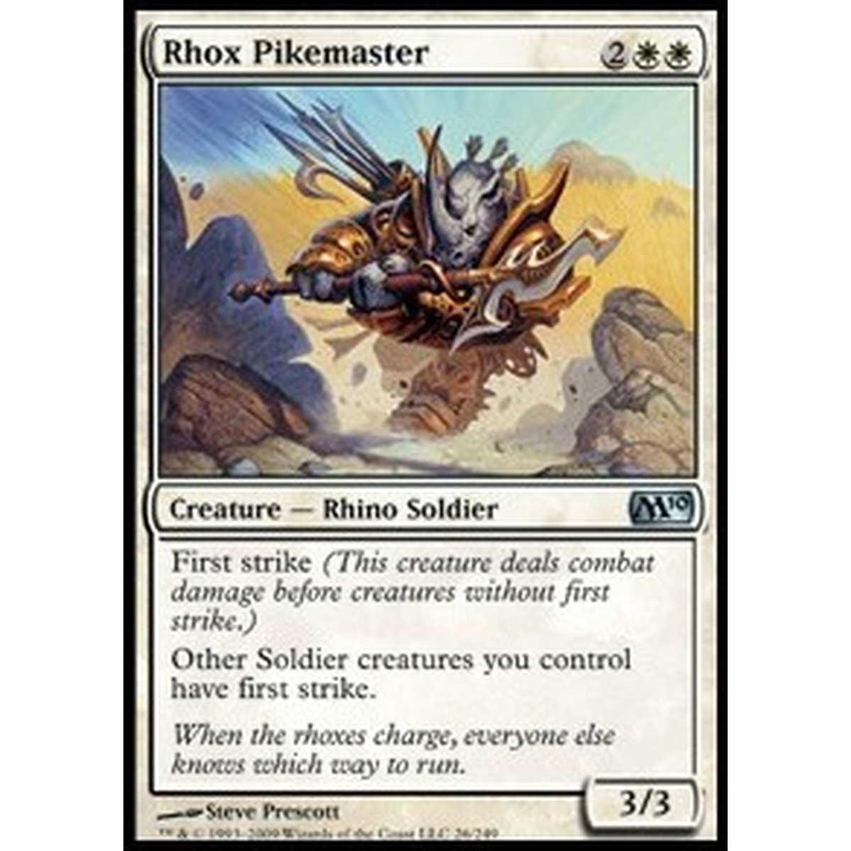 Rhox Pikemaster - Rhox Picchiere - [M10] [NM]