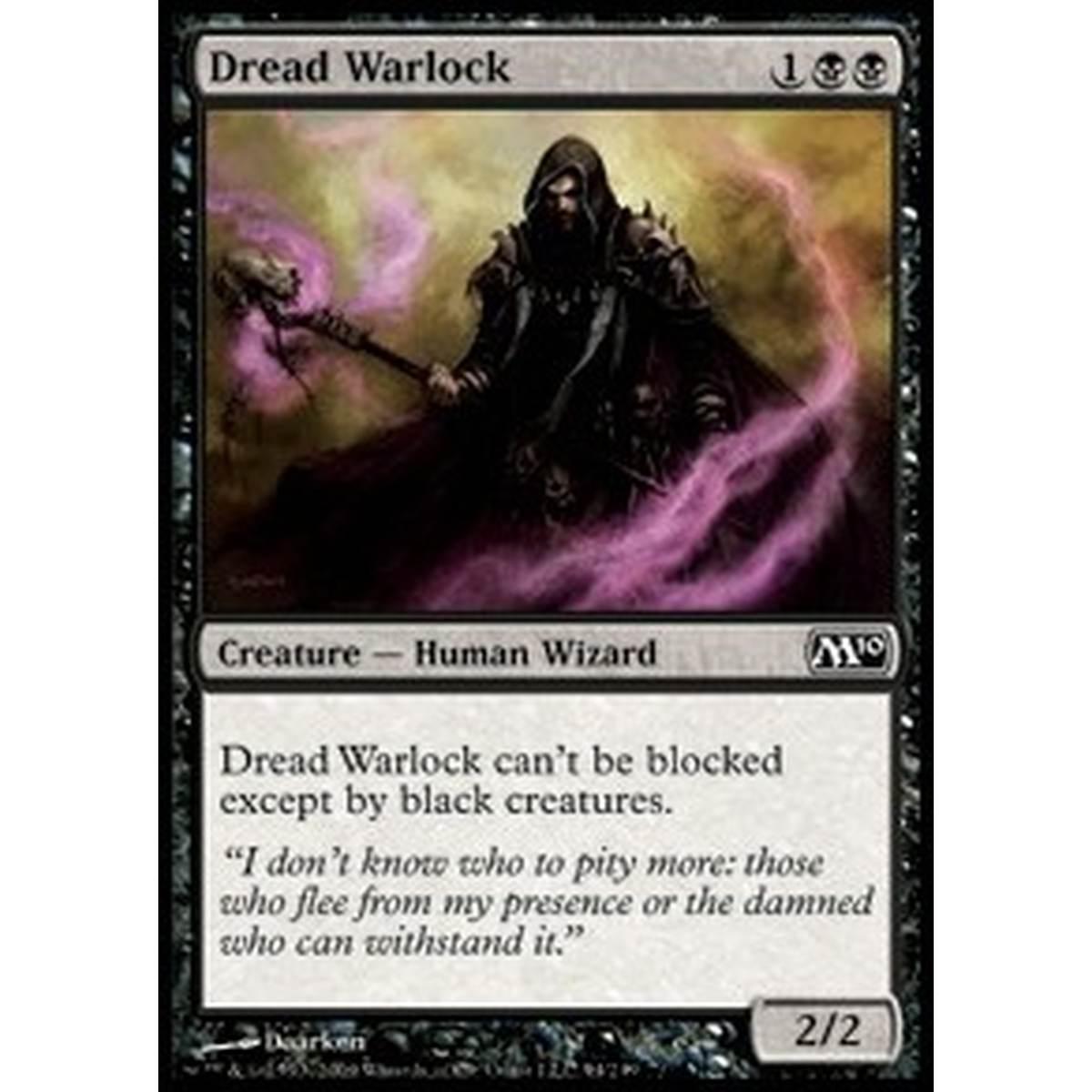 Dread Warlock - Stregone Terrificante - [M10] [NM] [Foil]