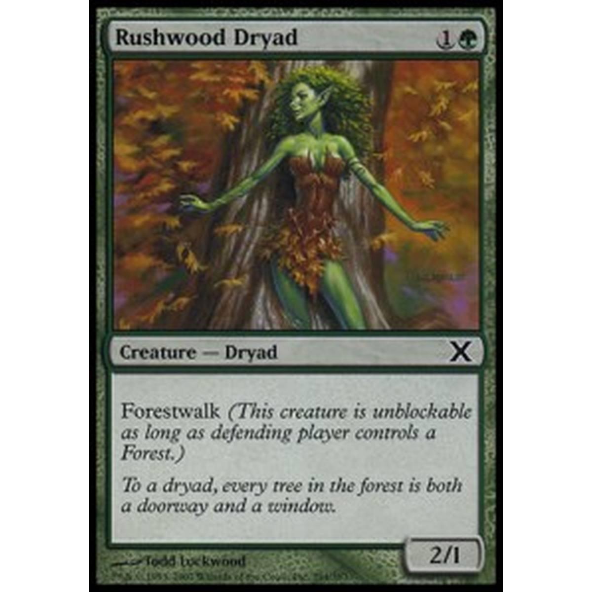 Rushwood Dryad - Driade di Bosco Lesto - [10E] [NM] [Foil]