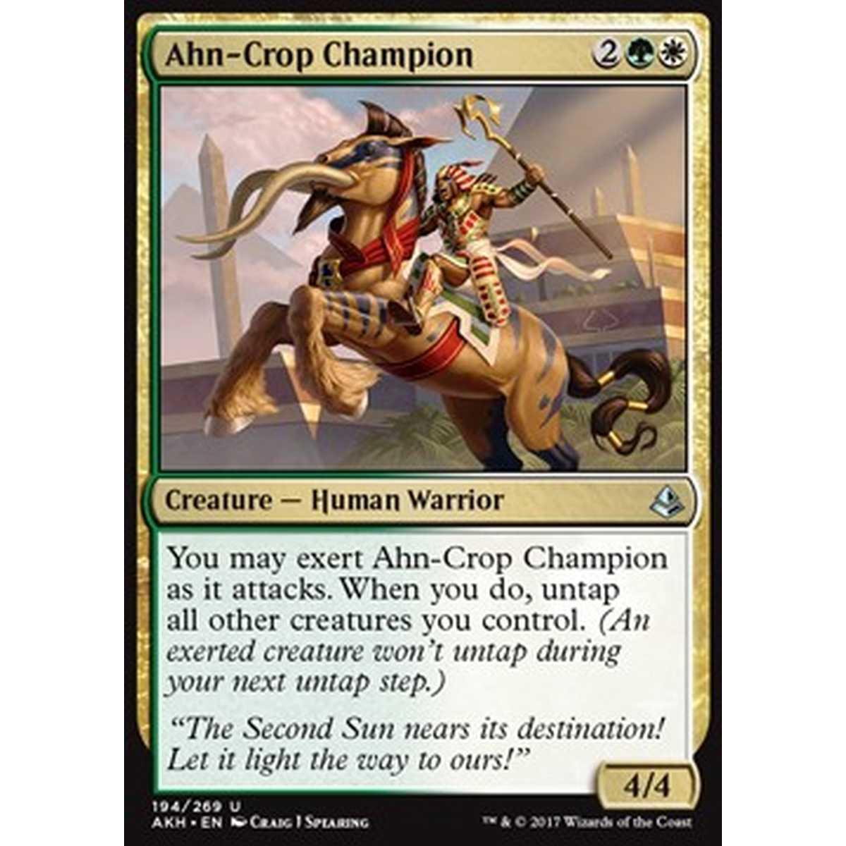 Ahn-Crop Champion - Campione della Messe Ahn - [AKH] [NM]