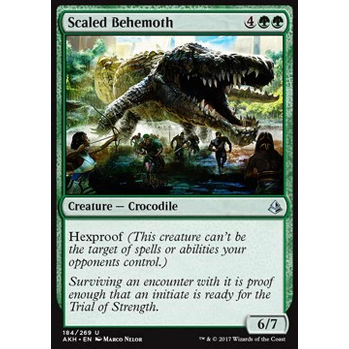 Scaled Behemoth - Behemoth Squamato - [AKH] [NM]
