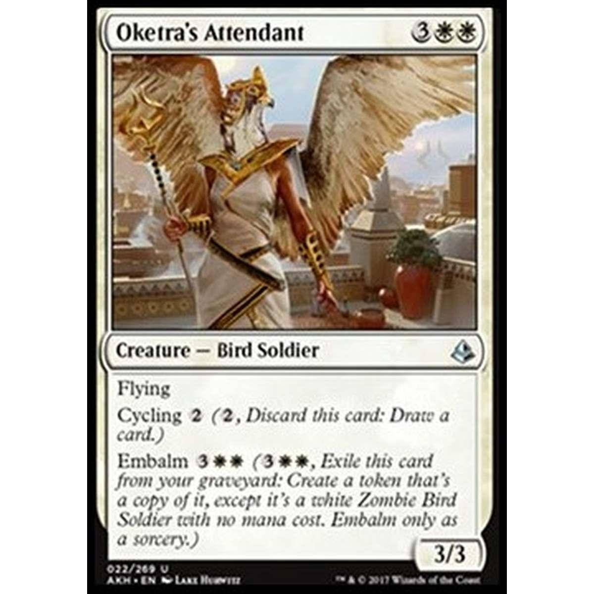 Oketra's Attendant - Ancella di Oketra - [AKH] [NM]
