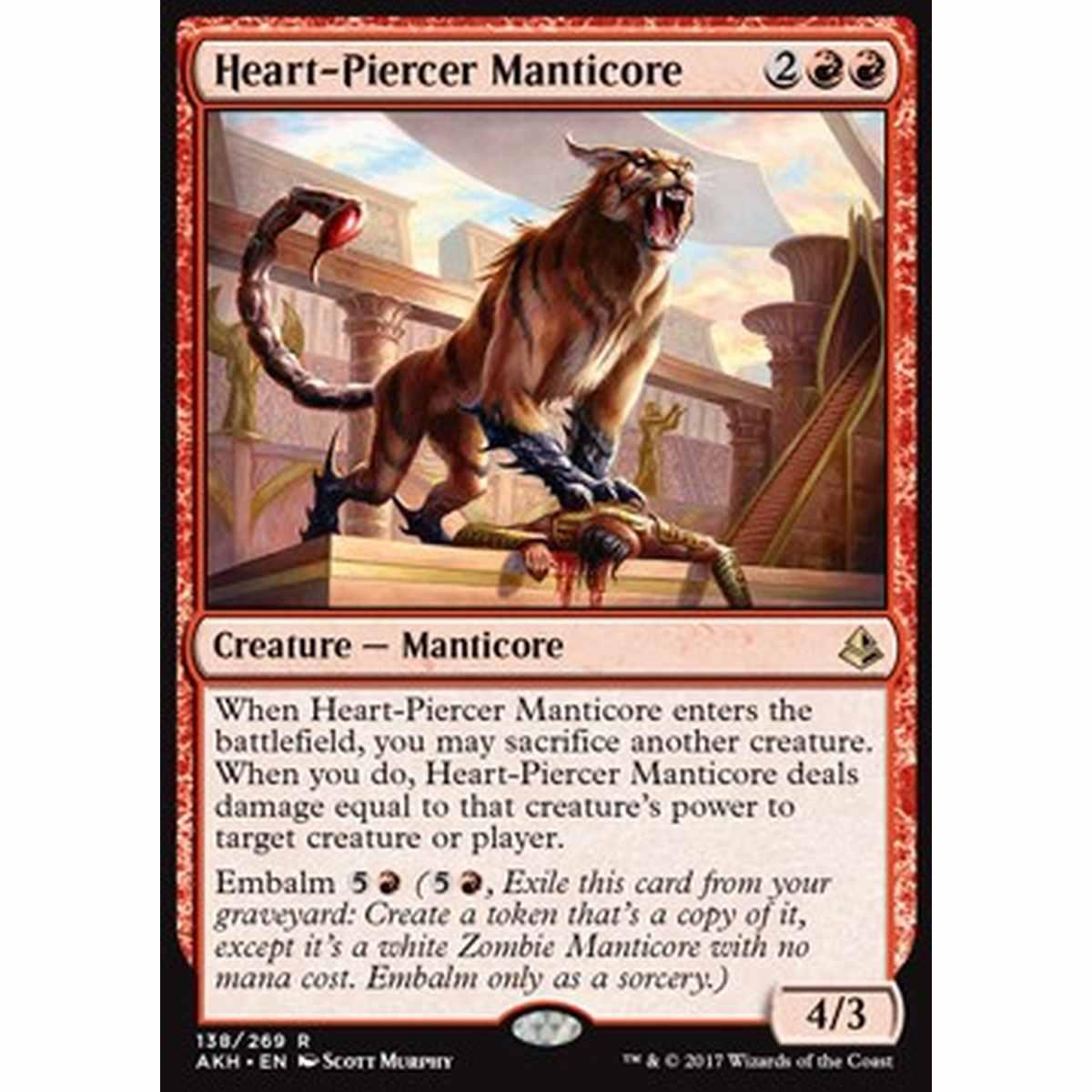 Heart-Piercer Manticore - Manticora Trafiggicuore - [AKH] [NM]