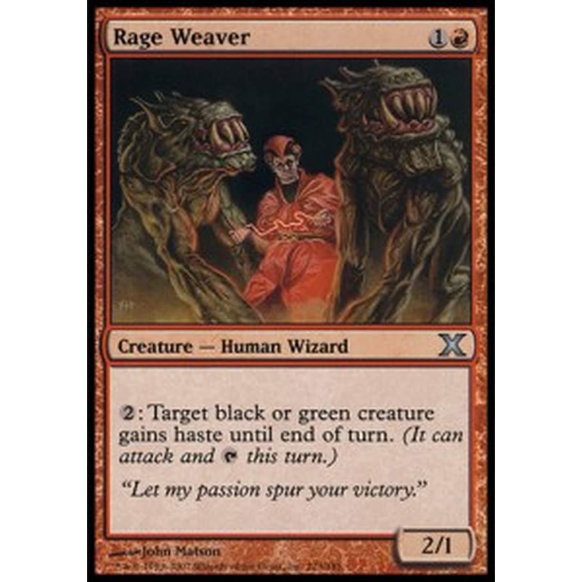 Rage Weaver - Tessitore di Rabbia - [10E] [NM]