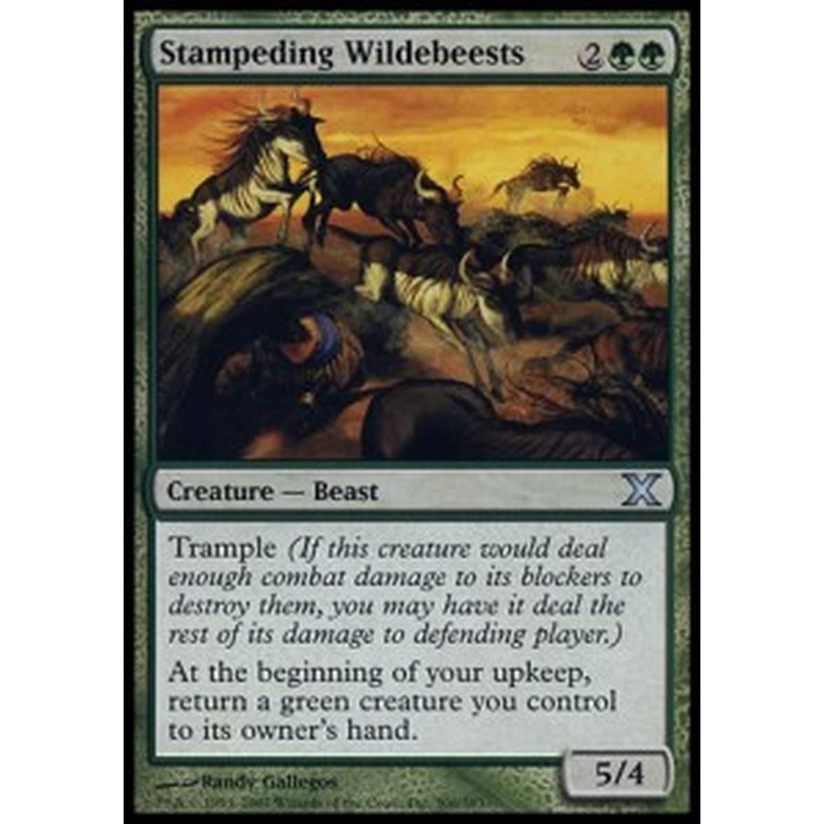 Stampeding Wildebeests - Carica di Gnu - [10E] [NM]
