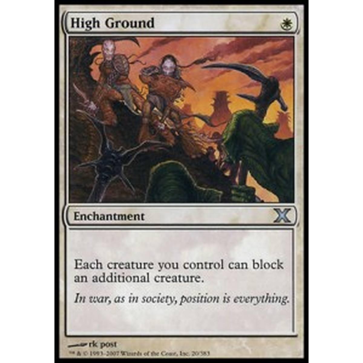 High Ground - Terreno Favorevole - [10E] [NM]