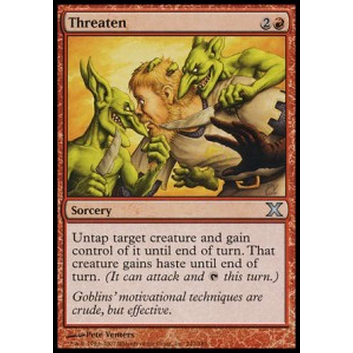 Threaten - Minacciare - [10E] [NM]