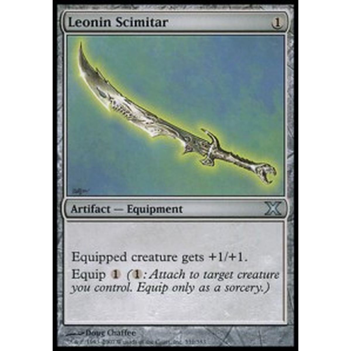 Leonin Scimitar - Scimitarra Leonid - [10E] [NM]