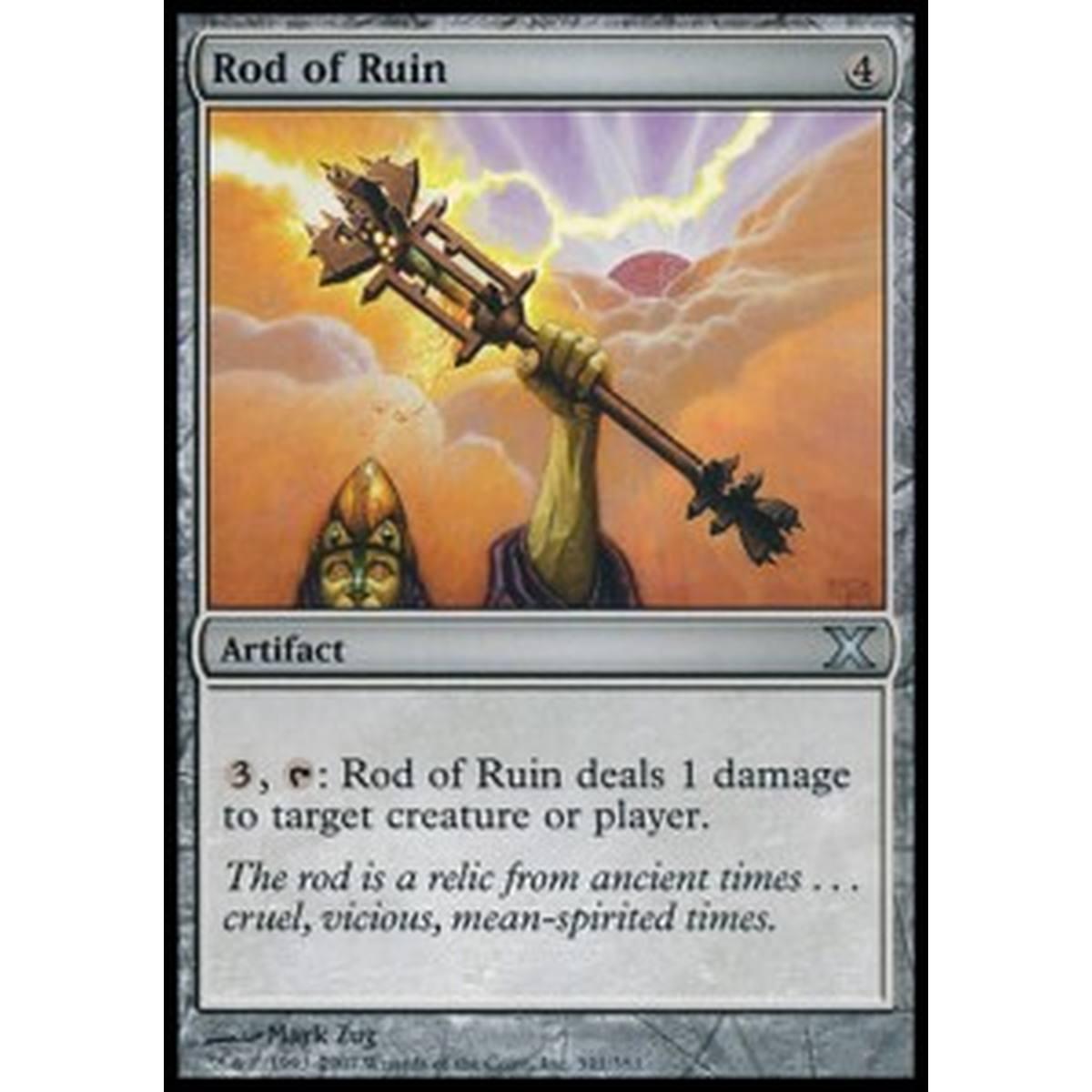 Rod of Ruin - Scettro della Rovina - [10E] [NM]