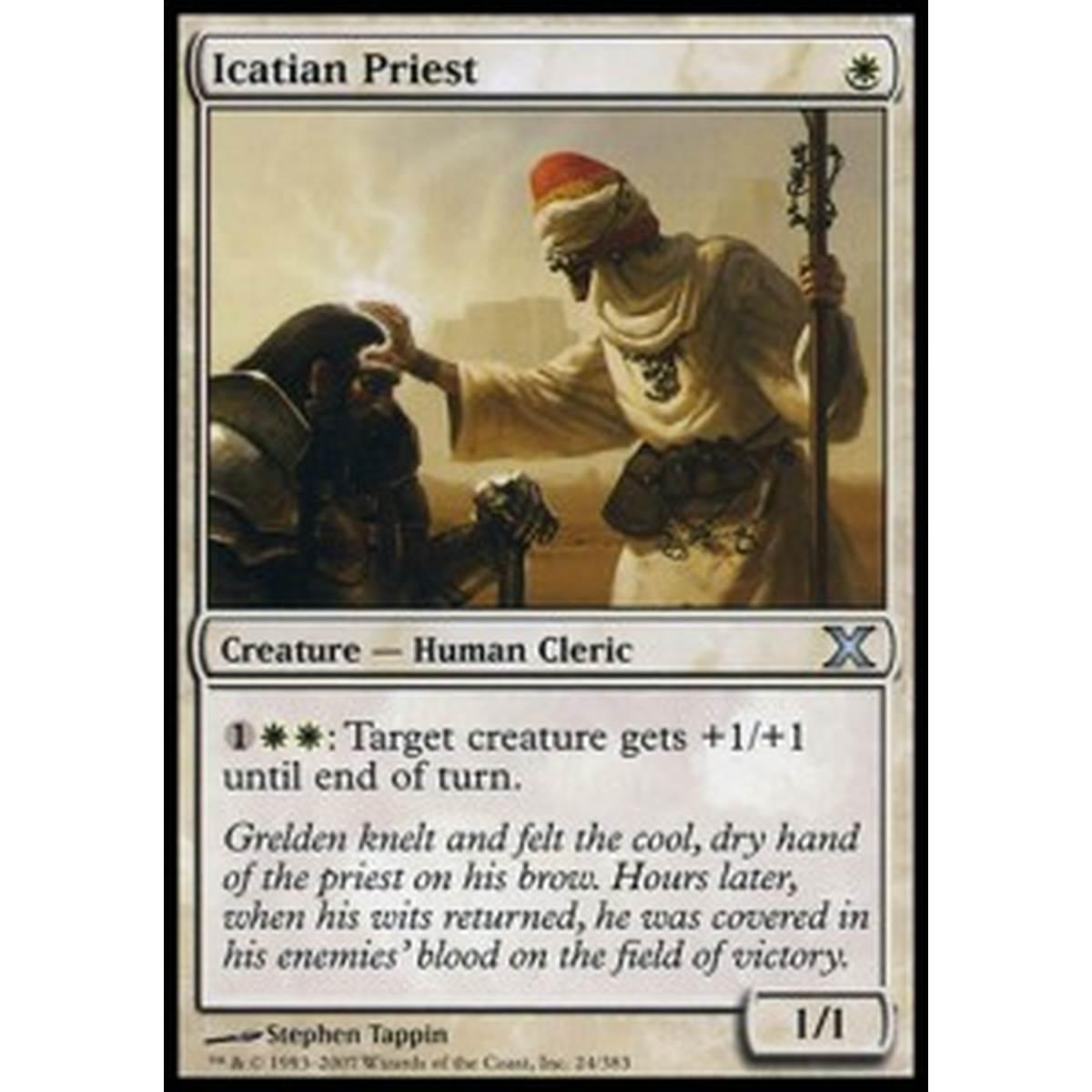 Icatian Priest - Sacerdote di Icatia - [10E] [NM]