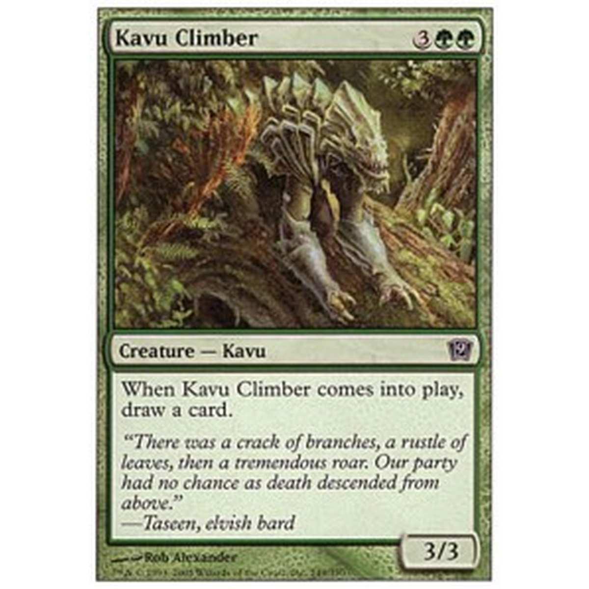 Kavu Climber - Scalatore Kavu - [9ED] [EX] [Foil]