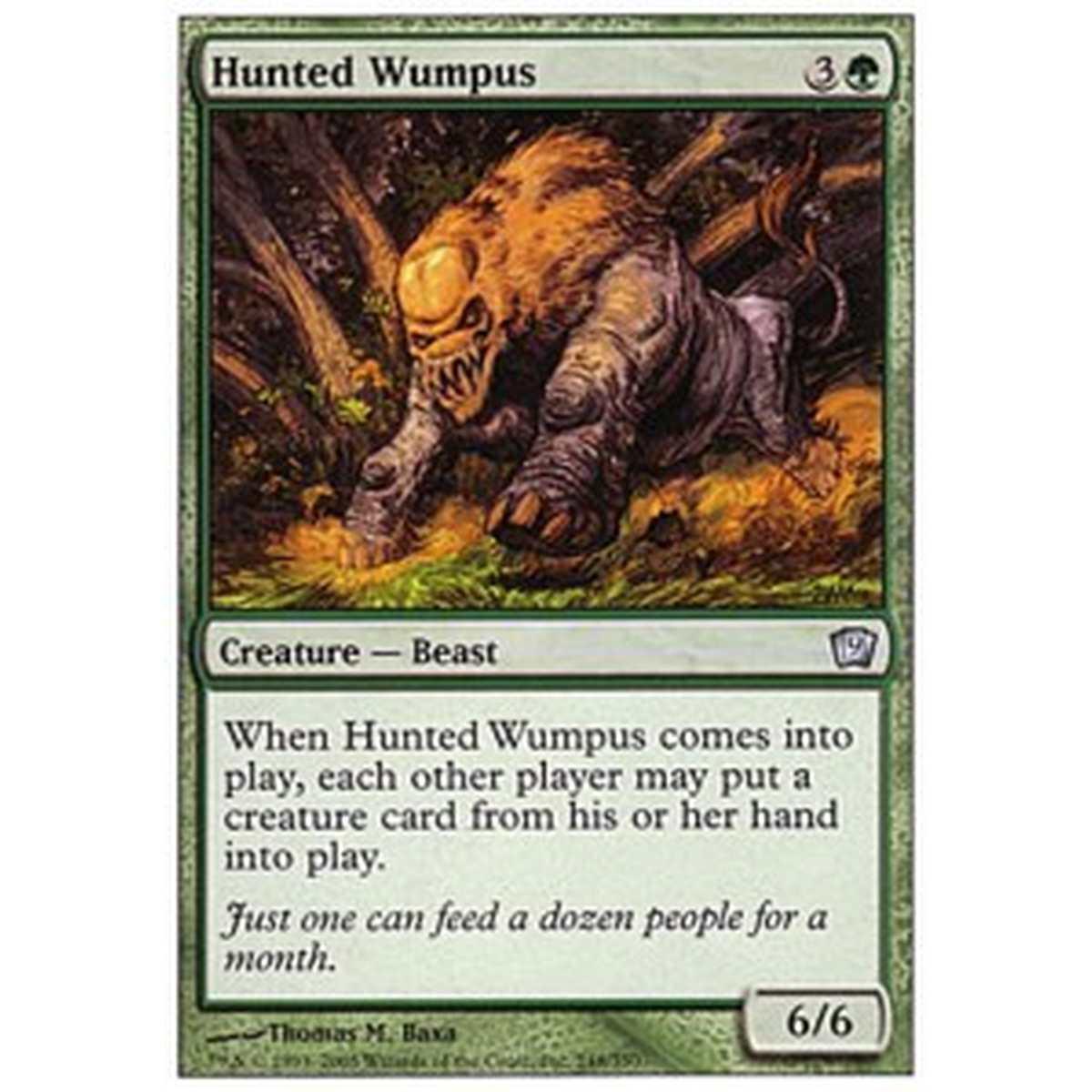 Hunted Wumpus - Hunted Wumpus - [9ED] [NM]