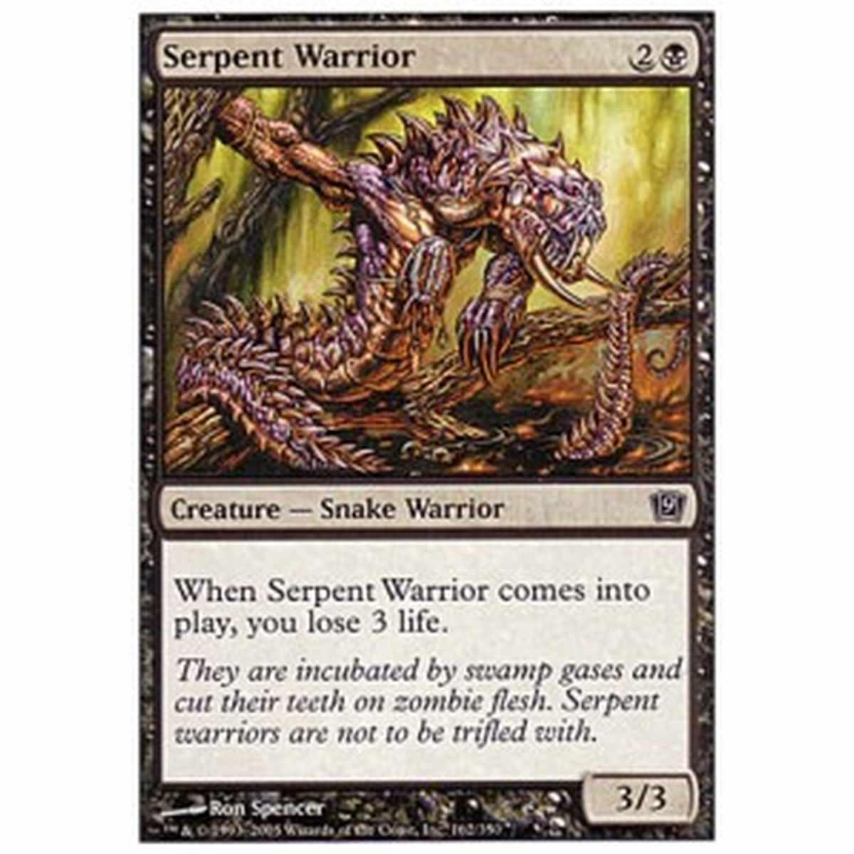 Serpent Warrior - Serpent Warrior - [9ED] [NM]