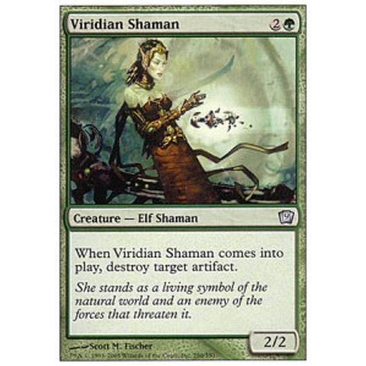 Viridian Shaman - Sciamana Viridiana - [9ED] [EX]