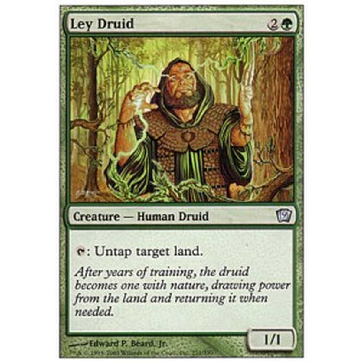 Ley Druid - Druido della Forza - [9ED] [NM]