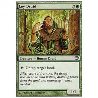 Ley Druid - Druido della Forza - [9ED] [NM]