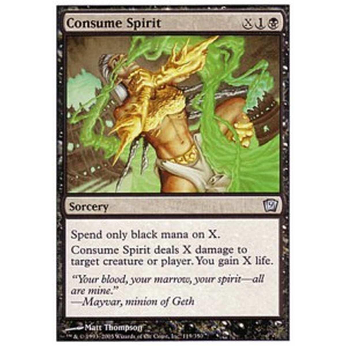 Consume Spirit - Spirito Struggente - [9ED] [NM]