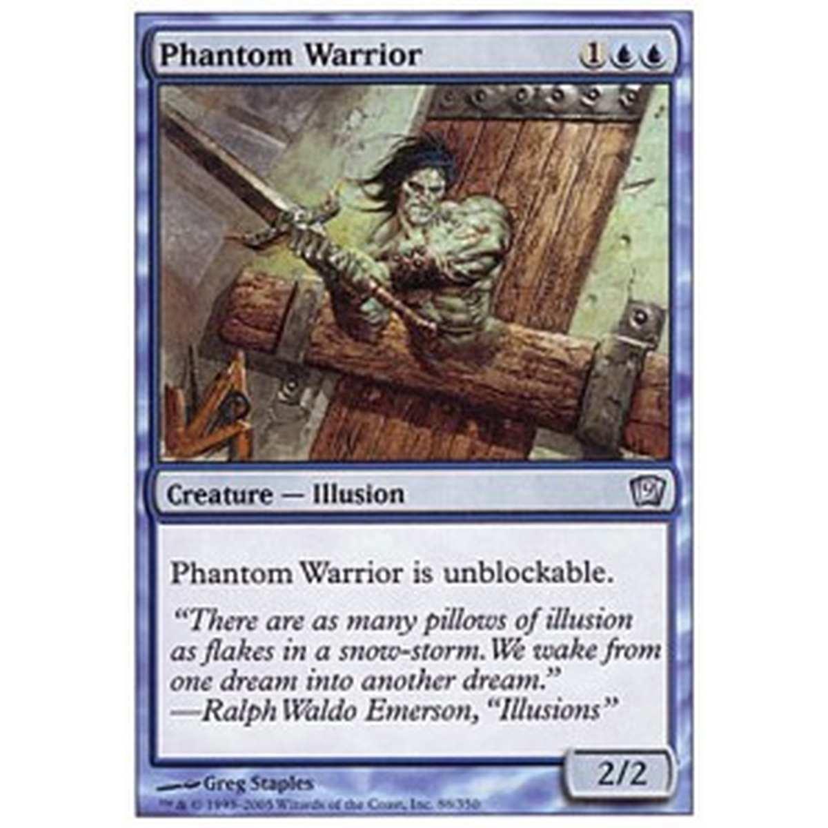 Phantom Warrior - Guerriero Fantasma - [9ED] [NM]
