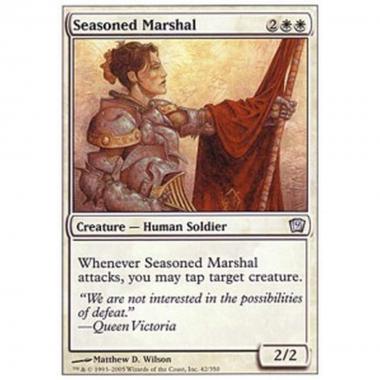 Seasoned Marshal - Maresciallo Veterano - [9ED] [NM]