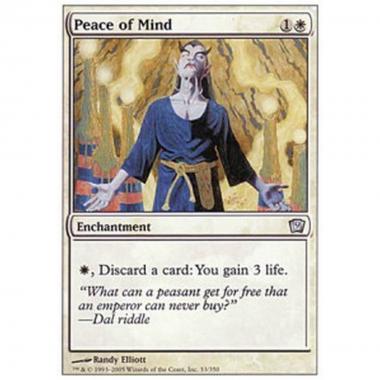 Peace of Mind - Pace della Mente - [9ED] [NM]