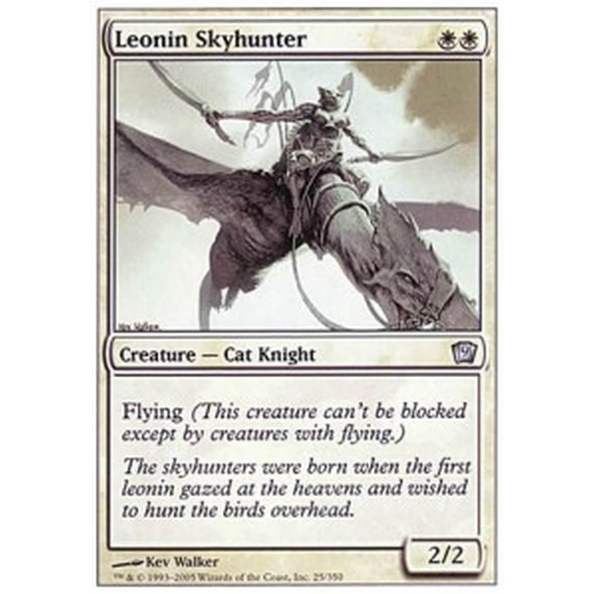 Leonin Skyhunter - Solcacielo Leonid - [9ED] [NM]
