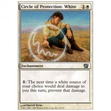 Circle of Protection: White - Circle of Protection: White - [8ED] [NM]