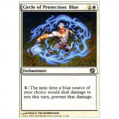 Circle of Protection: Blue - Circle of Protection: Blue - [8ED] [NM]