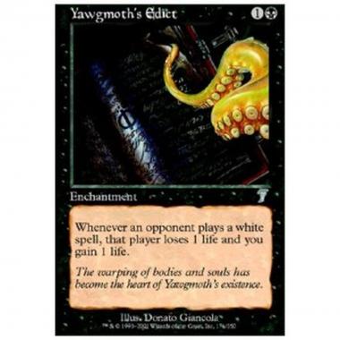 Yawgmoth's Edict - Editto di Yawgmoth - [7ED] [EX]