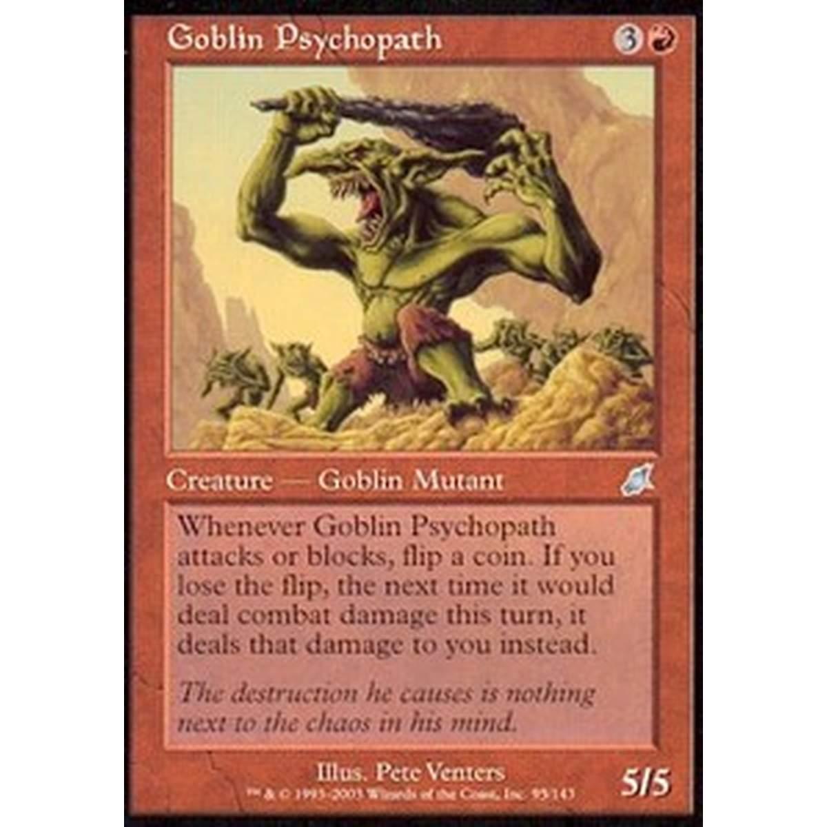 Goblin Psychopath - Goblin Psychopath - [SCG] [EX]