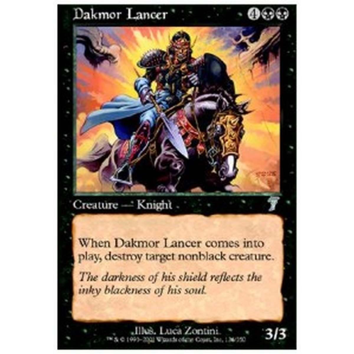 Dakmor Lancer - Lanciere Dakmor - [7ED] [EX]