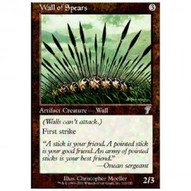Wall of Spears - Muro di Lance - [7ED] [NM]