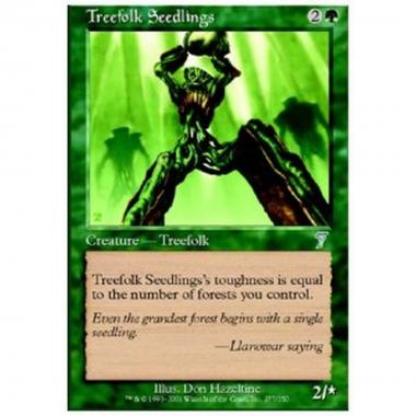 Treefolk Seedlings - Treefolk Seedlings - [7ED] [NM]