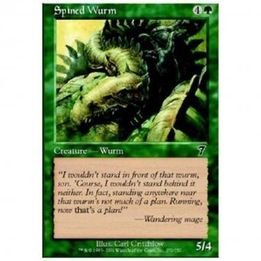 Spined Wurm - Wurm Spinato - [7ED] [EX]