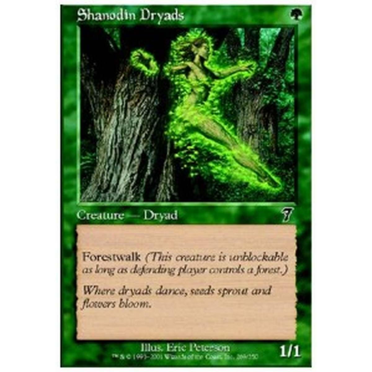 Shanodin Dryads - Driadi di Shanodin - [7ED] [NM]