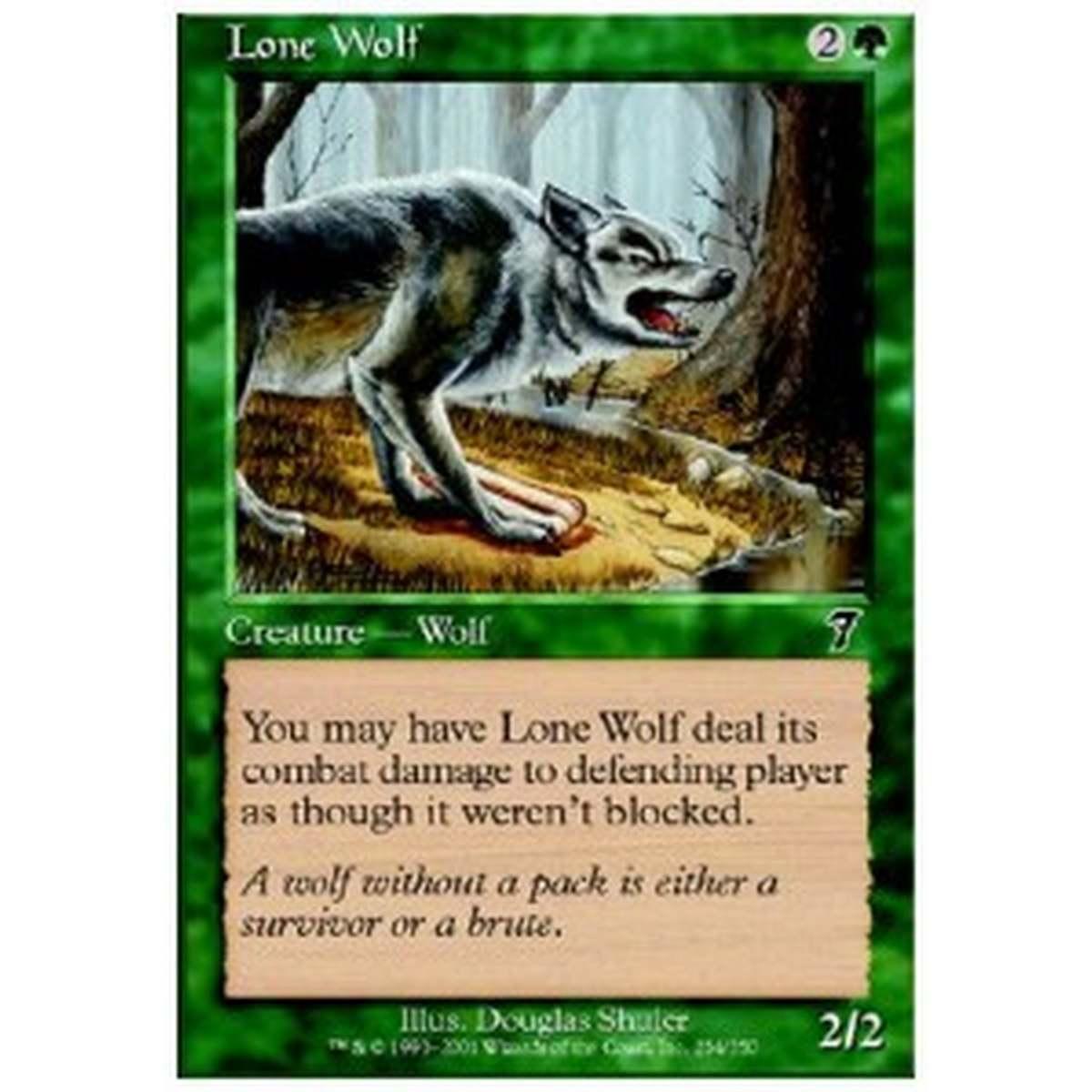 Lone Wolf - Lupo Solitario - [7ED] [NM]