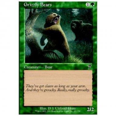 Grizzly Bears - Orso Grizzly - [7ED] [NM]