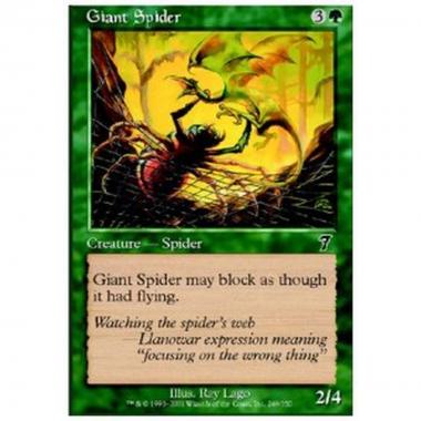 Giant Spider - Ragno Gigante - [7ED] [EX]