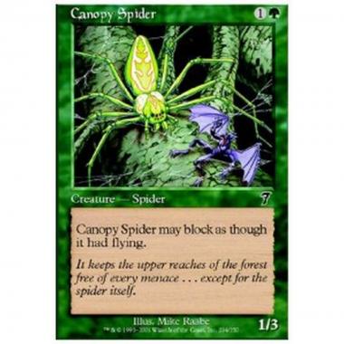 Canopy Spider - Ragno delle Fronde - [7ED] [NM]