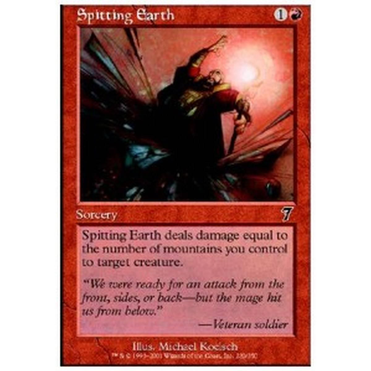 Spitting Earth - Fulmine Tellurico - [7ED] [NM]